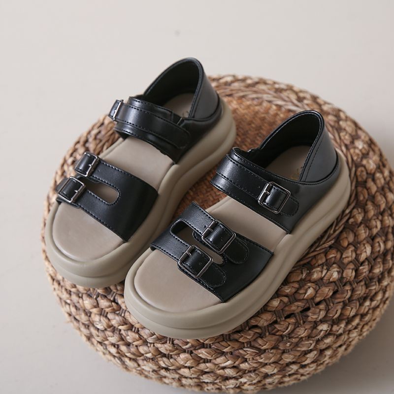 Korean-style Wide-foot Plus-size Casual Sports Beach Roman Sandals